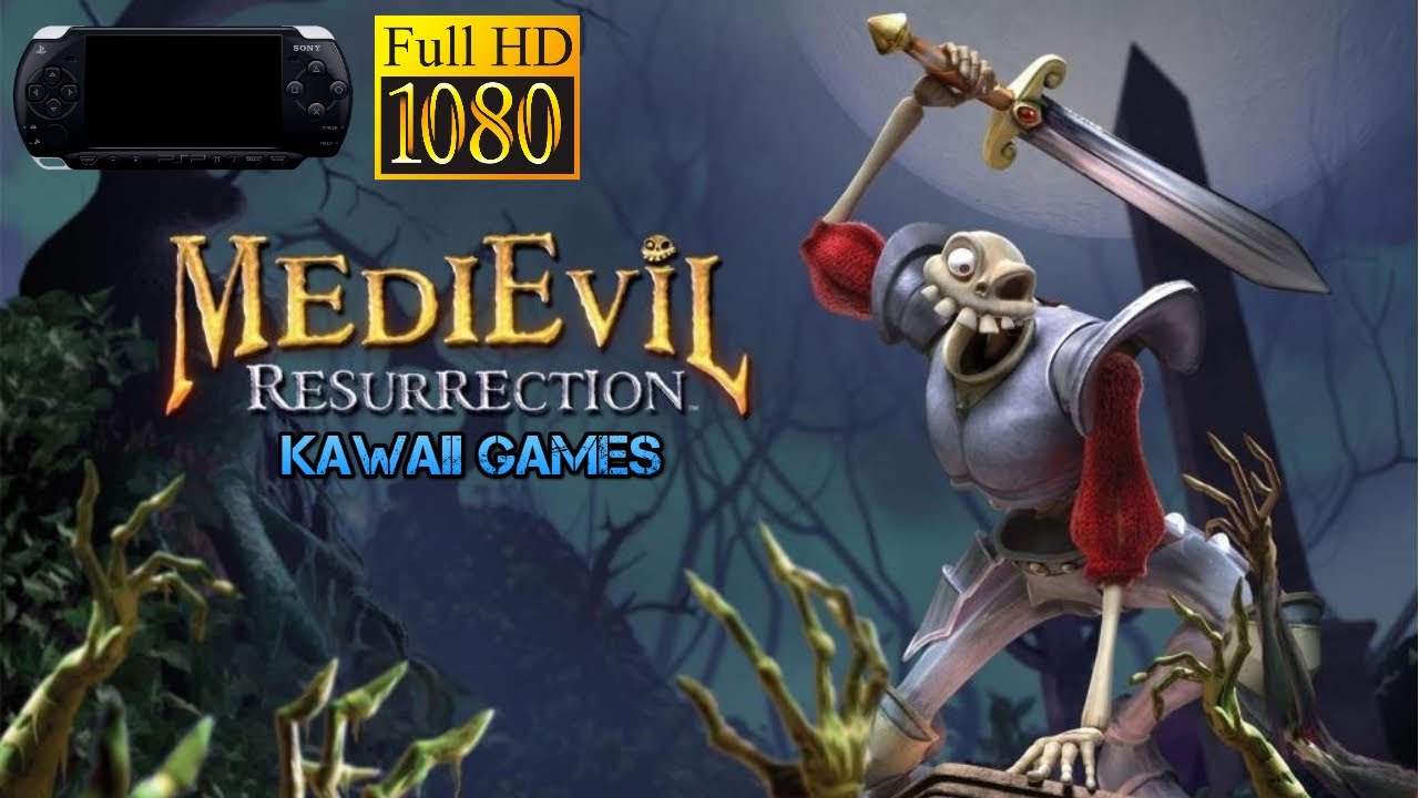 Medievil Resurrection [PSP] 100% ALL CHALICES Longplay Walkthrough Playthrough Full Movie Game
