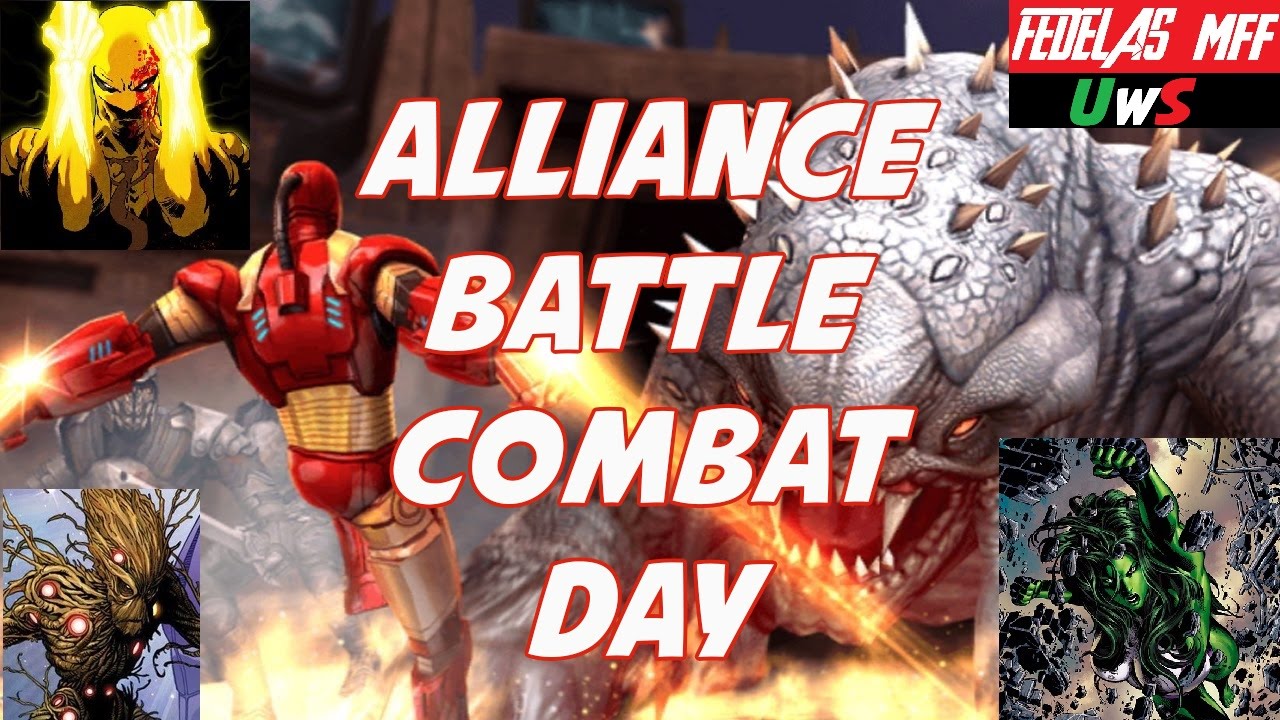 MFF AB Combat: She-Hulk/Iron Fist/Groot