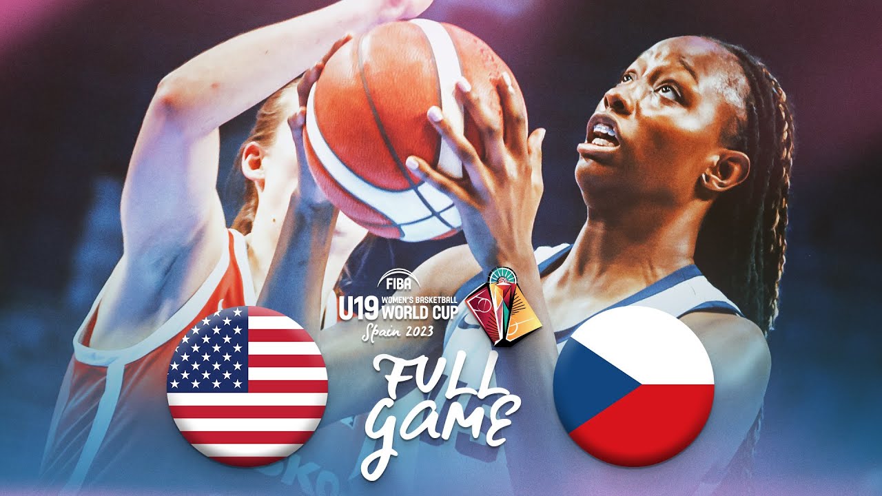 QTR-FINALS: USA v Czech Republic | Full Basketball Game | FIBA U19 Women's Basketball World Cup 2023
