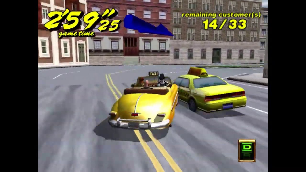 Crazy Taxi 2 - Crazy Pyramid S-S - Best Time