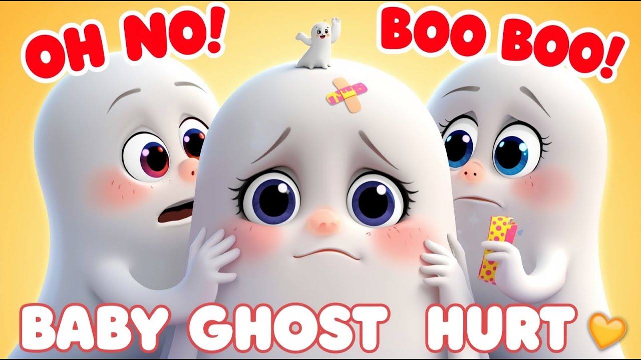 2️⃣ Baby Ghost Boo Boo Song 👻 | Kids Nursery Rhyme@TinyTwinkles2k18#BooBooSong#BabyGhost#KidsVideo