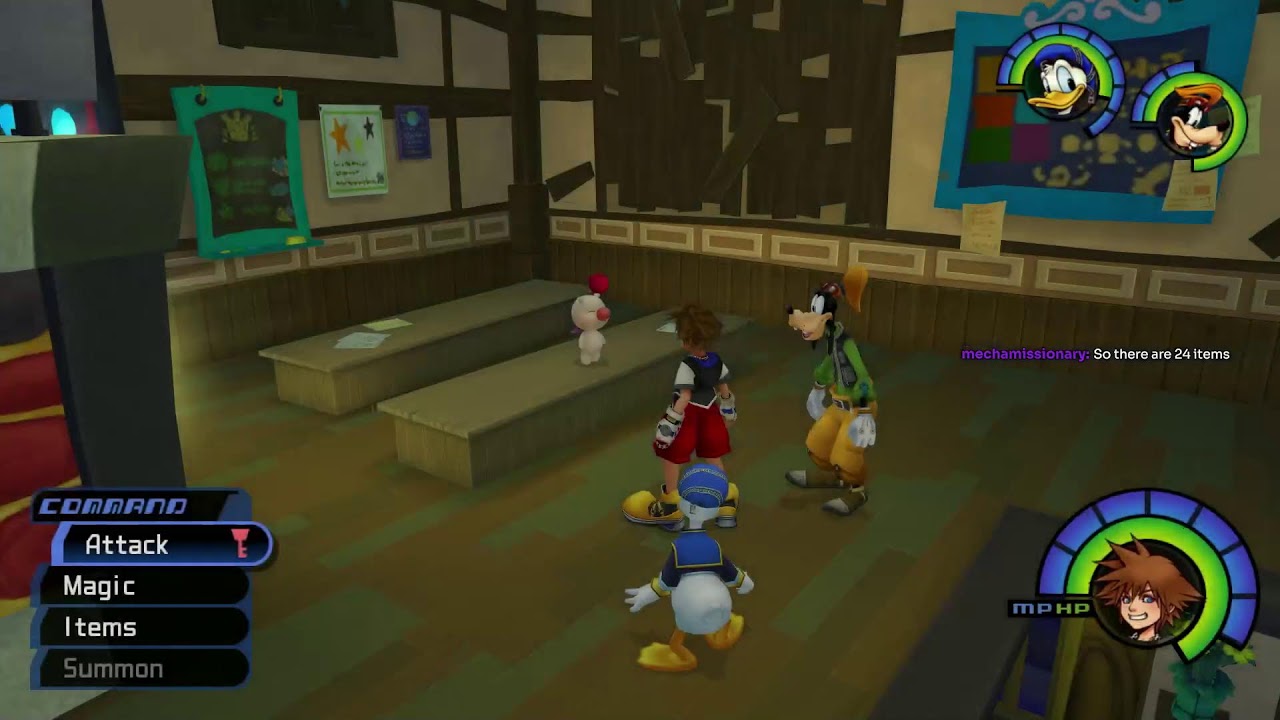 Kingdom Hearts - First Play! Arena then new areas!