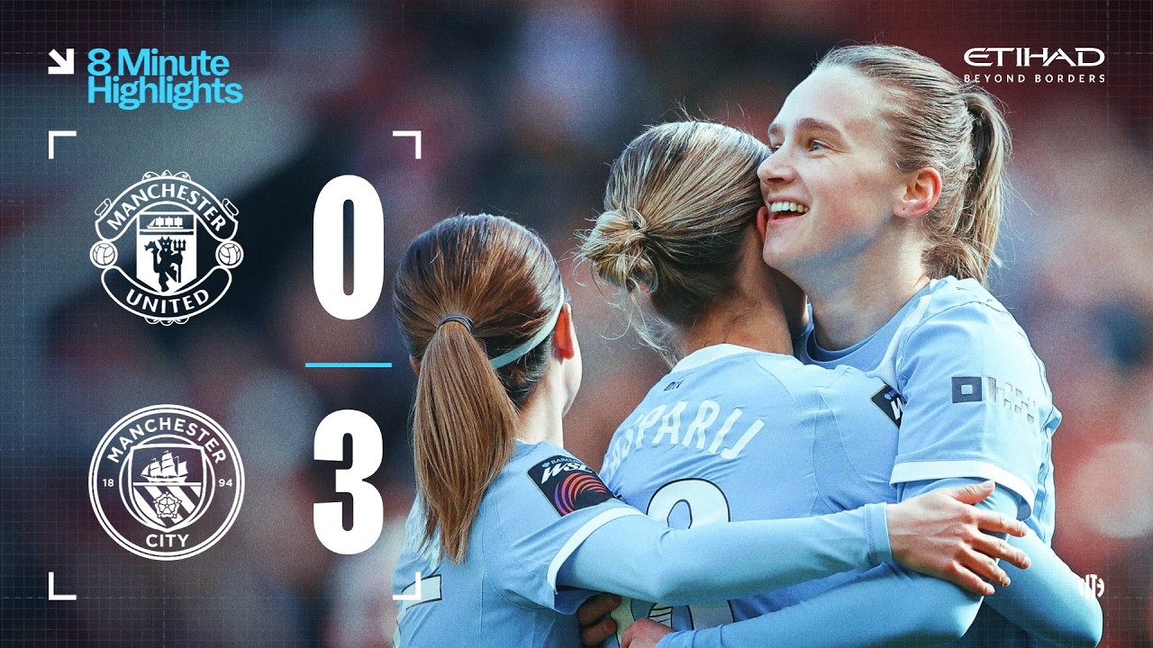 Manchester United 0-3 Manchester City | HIGHLIGHTS!