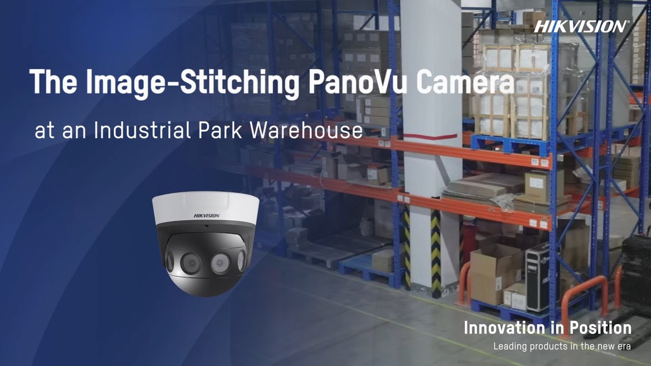 The Image-Stitching PanoVu Camera in Action – Industrial Park Warehouses