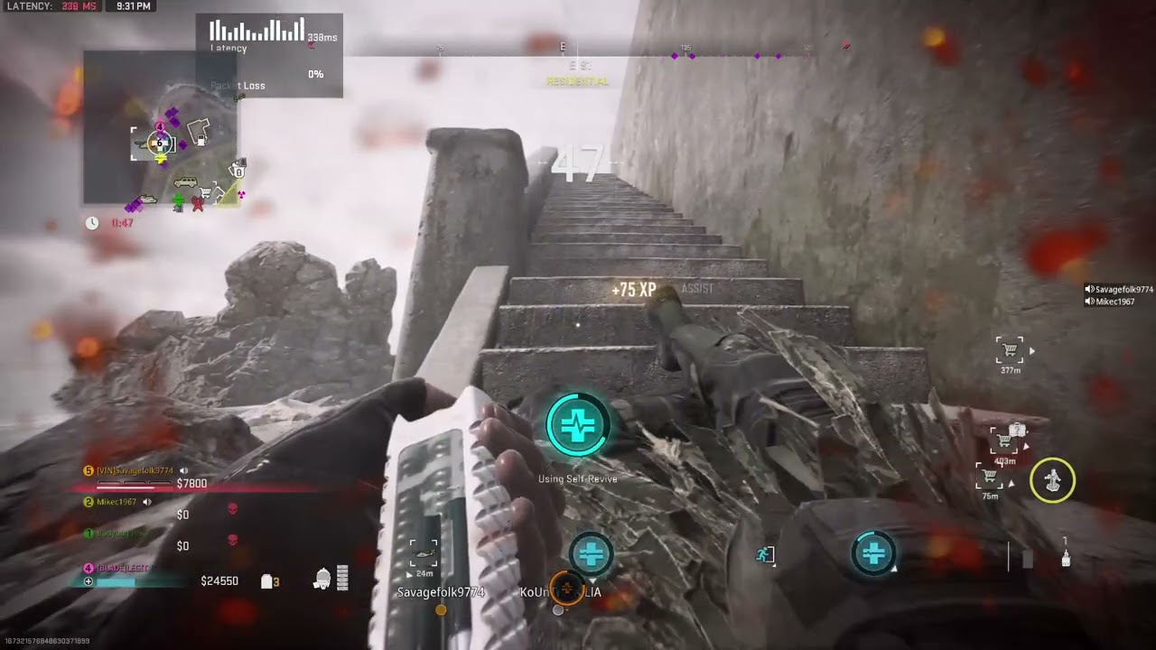 6 Man army dies to 30+ bots in DMZ