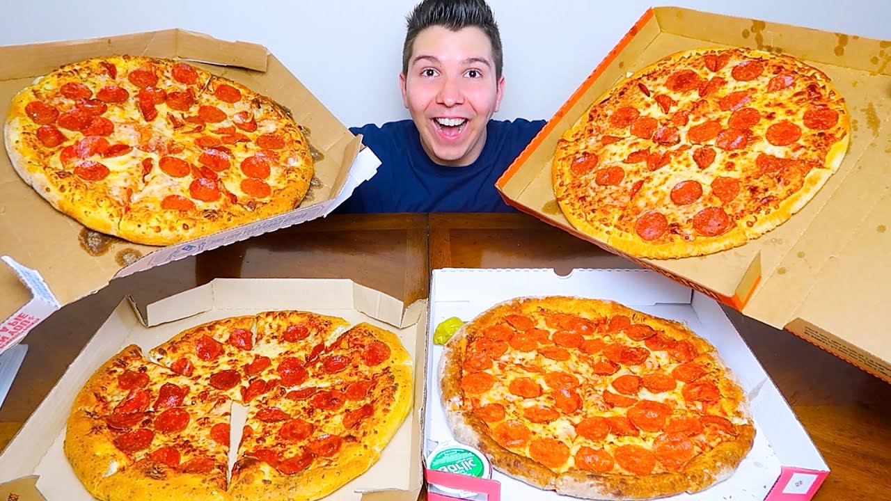 Pizza Hut vs. Domino's vs. Papa John's vs. Little Caesars &bull; PIZZA TASTE TEST