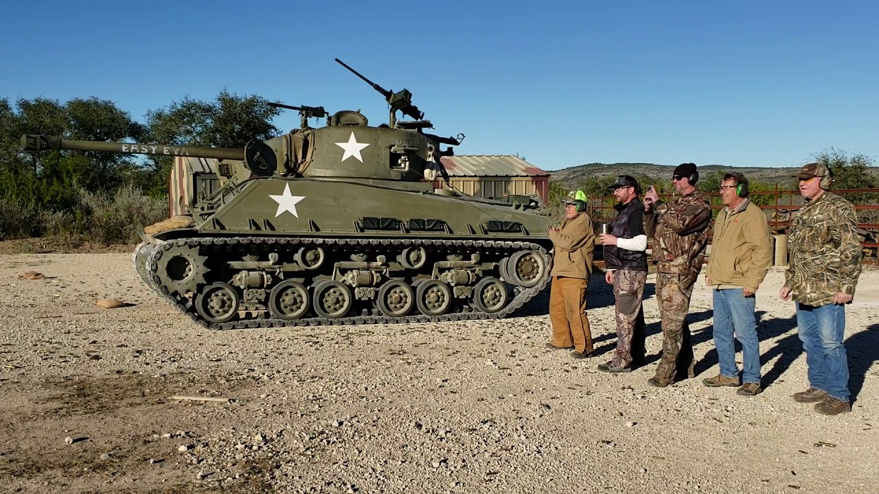 Sherman tank at Drivetanks.com