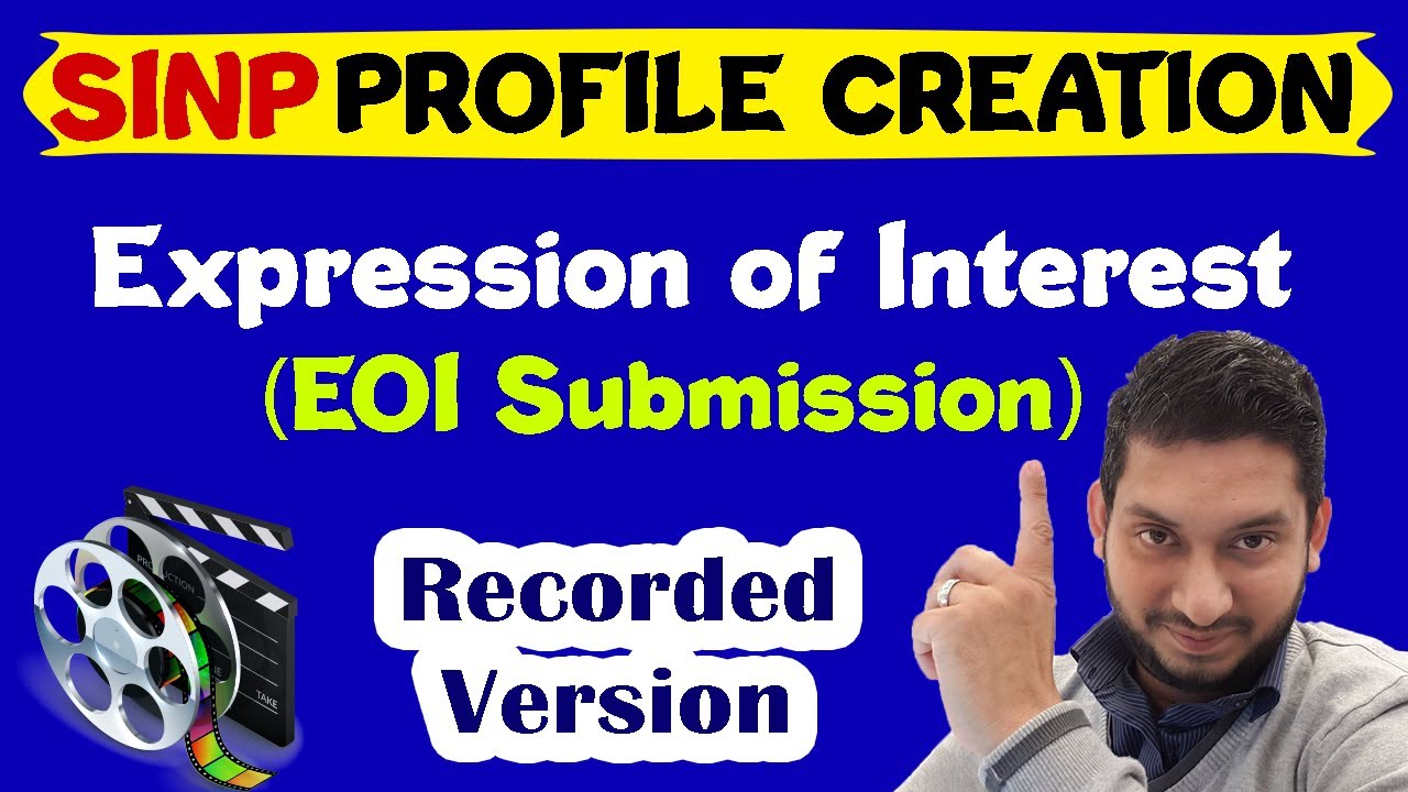 How to submit SINP EOI step by step | SINP EOI Submission 2020| No job offer required