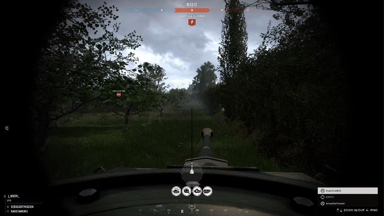 Hell Let Loose - Panzer IV vs jumbo 76 Sherman
