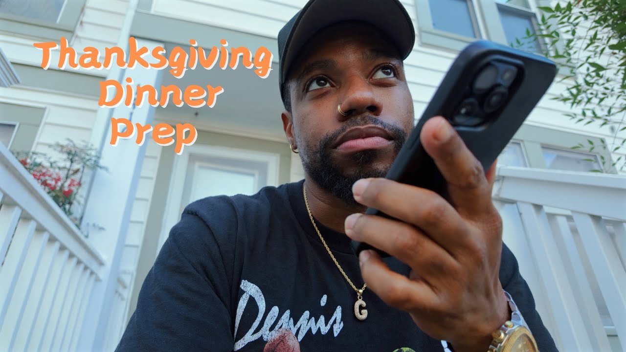 Happy Thanksgiving Dinner Prep Vlog | DJI Osmo Pocket 3 4K