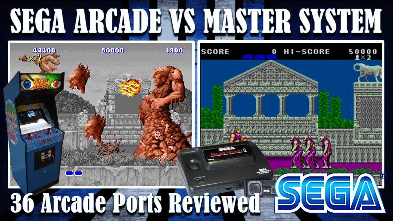 MASTER SYSTEM - SEGA’s ARCADE GAMES