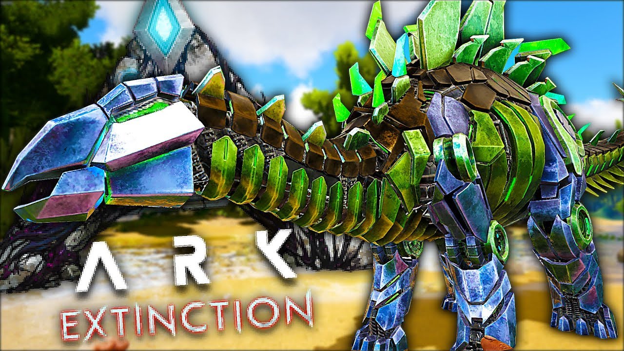 TAKIEGO DINOZAURA NIGDY NIE WIDZIAŁEM! - ARK: EXTINCTION PL #2