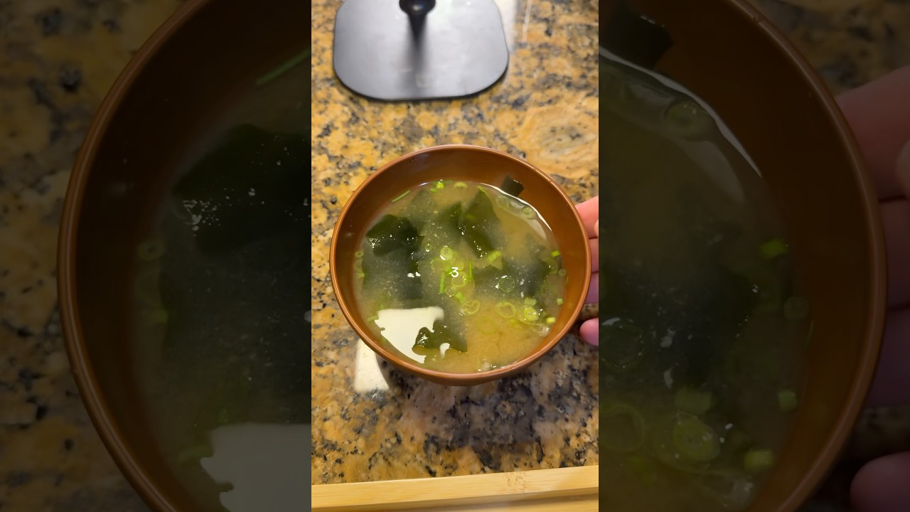 I would swim in some miso soup if I could ngl😭 