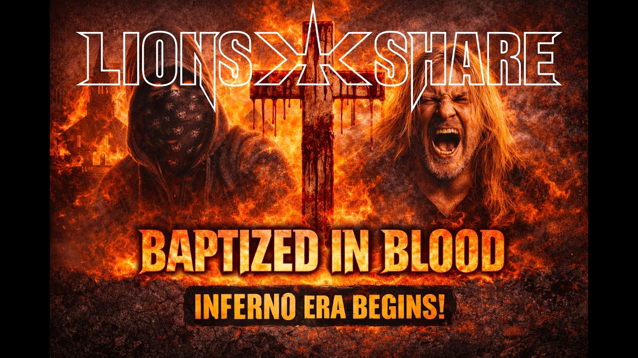 LION’S SHARE – Baptized In Blood (Official Lyric Video)