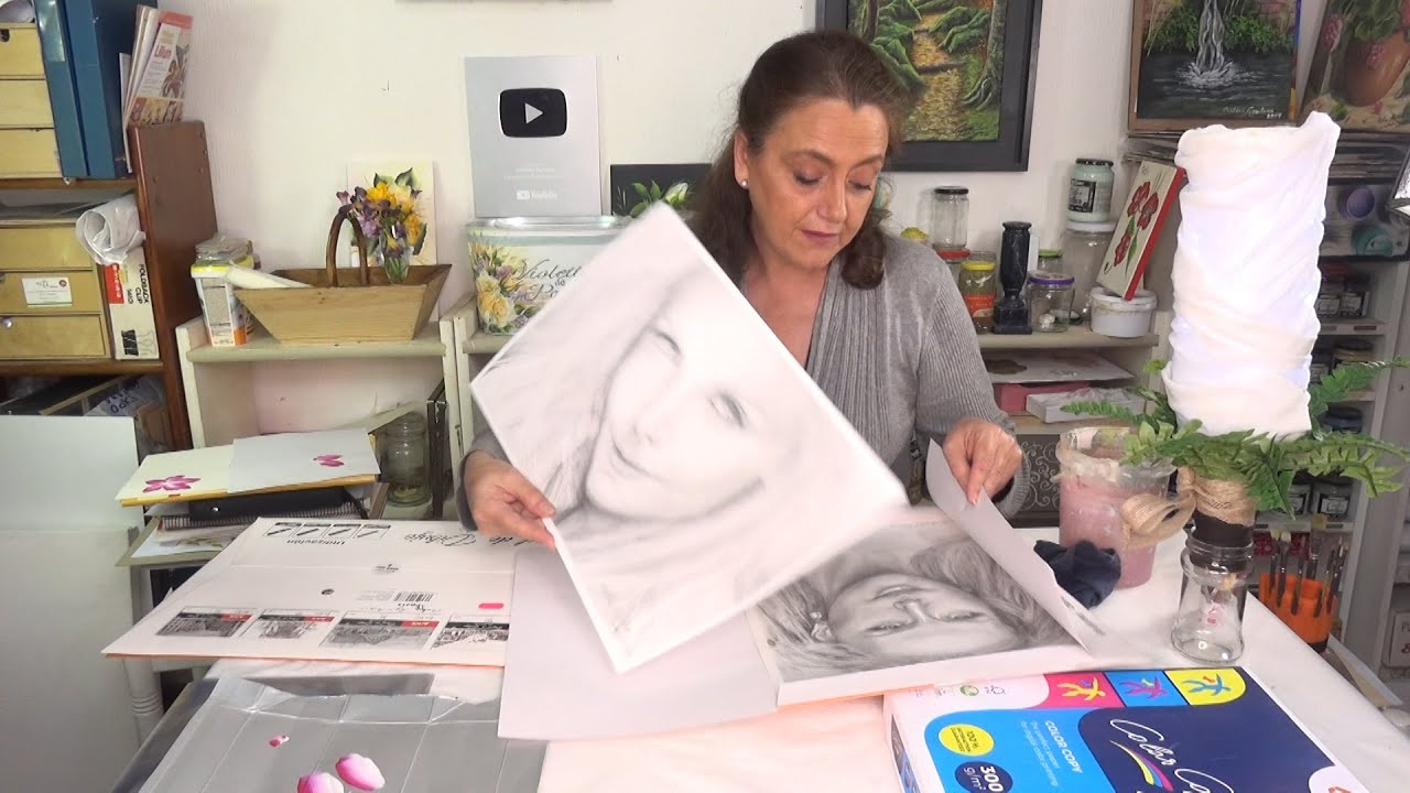 Tipos de papel para pintura con acílicos