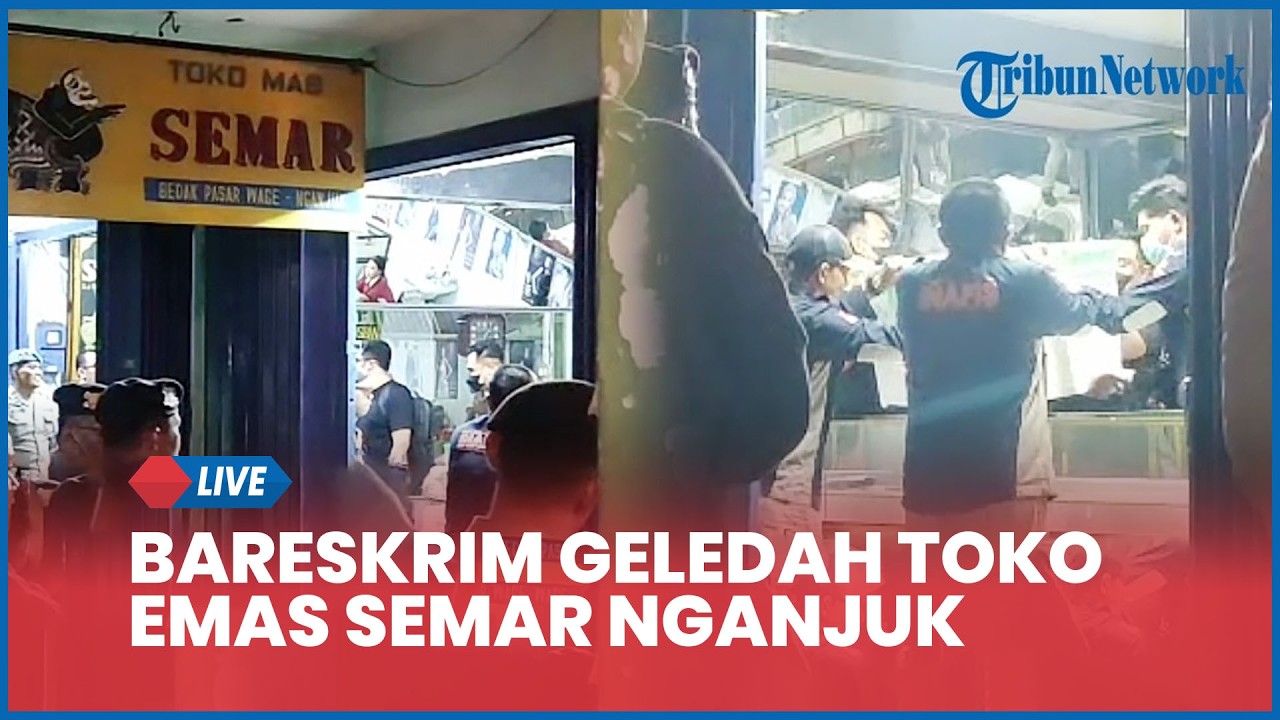 Bareskrim Geledah Toko Emas Semar Nganjuk 16 Jam soal Kasus TPPU Tambang Emas Ilegal Rp25,8 Triliun