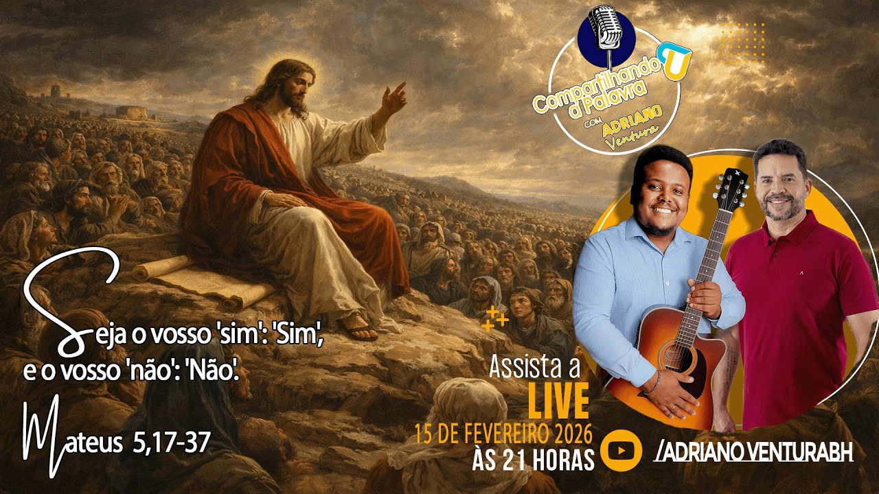 Seja o vosso 'sim': 'Sim',e o vosso 'não': 'Não'.  Mt 5,17-37  - CP 🔴 LIVE 15-02-26