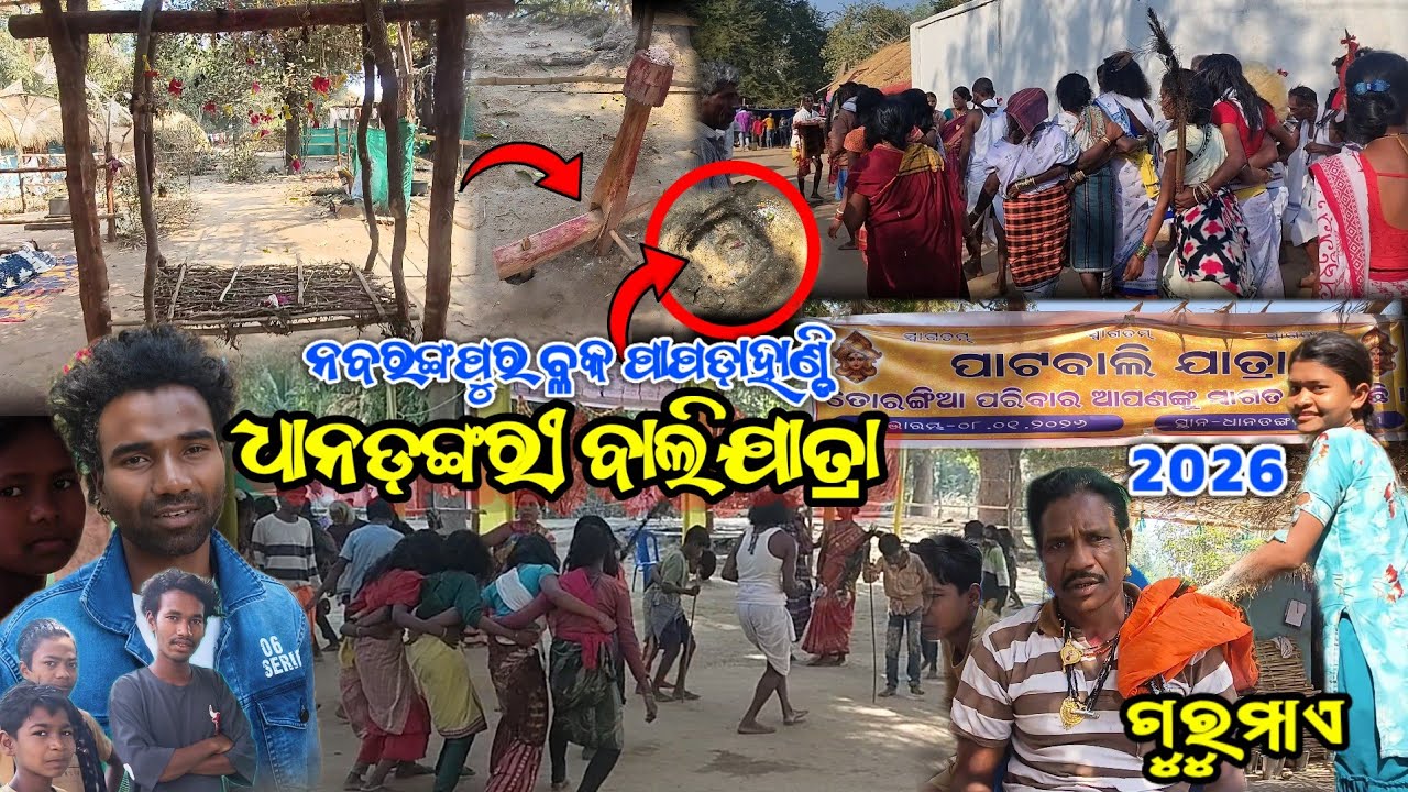 ଧାନଡ଼ଙ୍ଗରୀ ବାଲିଯାତ୍ରା ନବରଙ୍ଗପୁର ବ୍ଳକ ପାପଡ଼ାହାଣ୍ଡି 2026 || Dhanadongri Bali yatra 2026 papadahandi 
