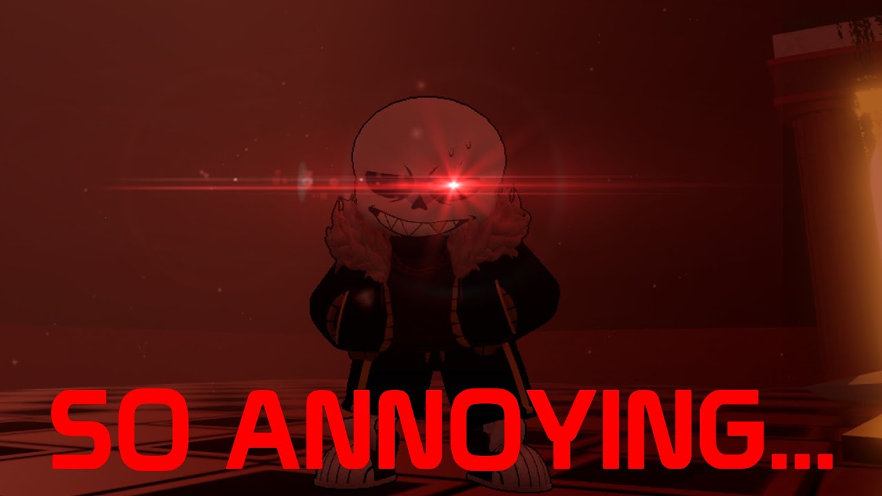 Underfell Sans is VERY ANNOYING... (Undertale: Last Corridor)