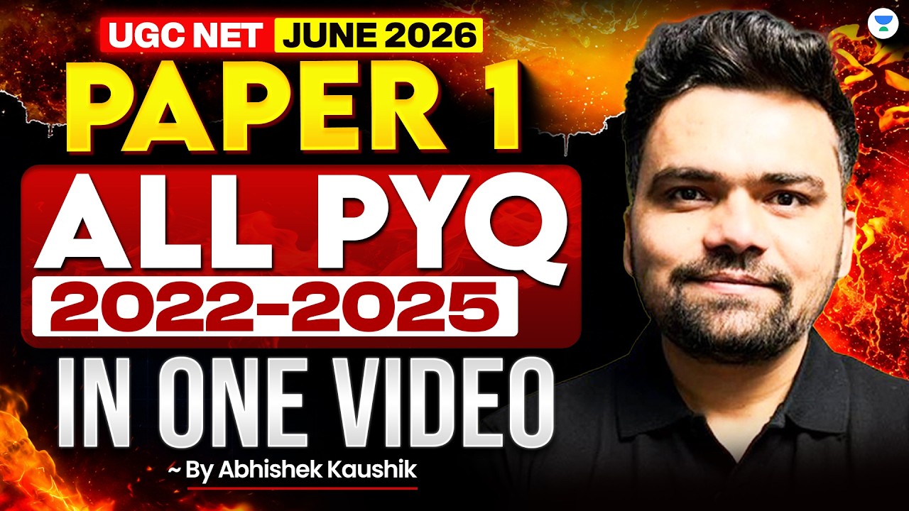 UGC NET Paper 1 2020-2025 All PYQs Complete Revision | UGC NET Paper 1 Marathon 2026 | Abhishek