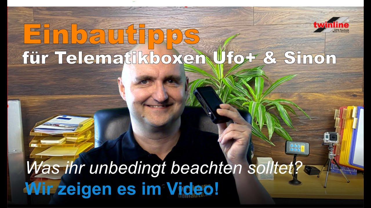 Tipps & Einbauempfehlung Elektronisches Fahrtenbuch & Fahrzeugortung twinBOXX Sinon & Ufo+