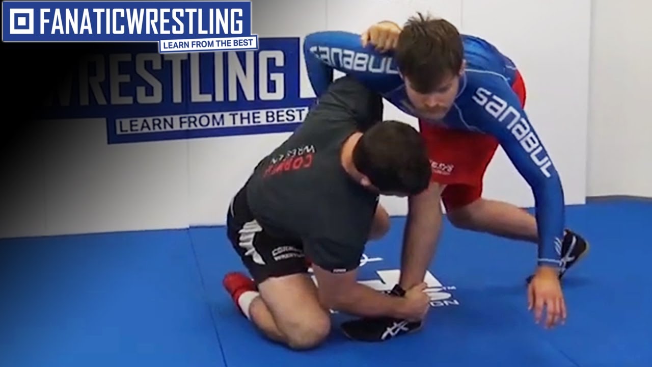 Underhook Far Ankle Pick - Wrestling Moves by Gabe Dean