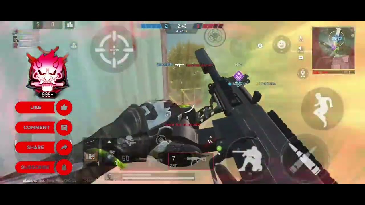 #jogando blood strike quem quiser tá jogando deixa o seu ID nos comentários