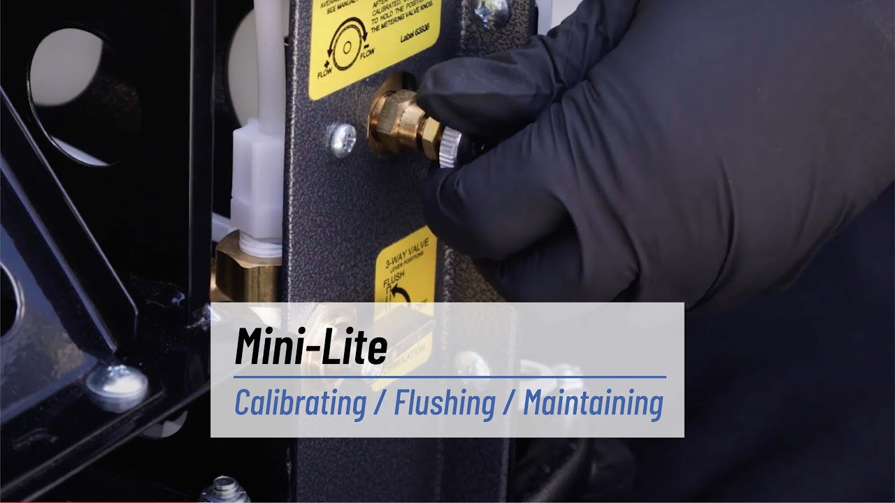 How to Calibrate, Flush, Maintain Curtis Dyna-Fog Mini-Lite Fogger