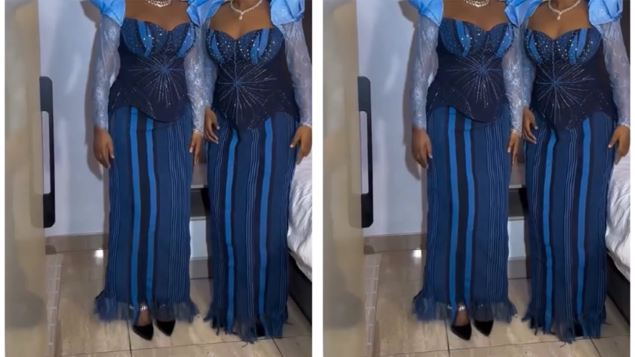 How to Cut & Sew an Aso Oke Pencil Skirt | Easy Sewing Tutorial	