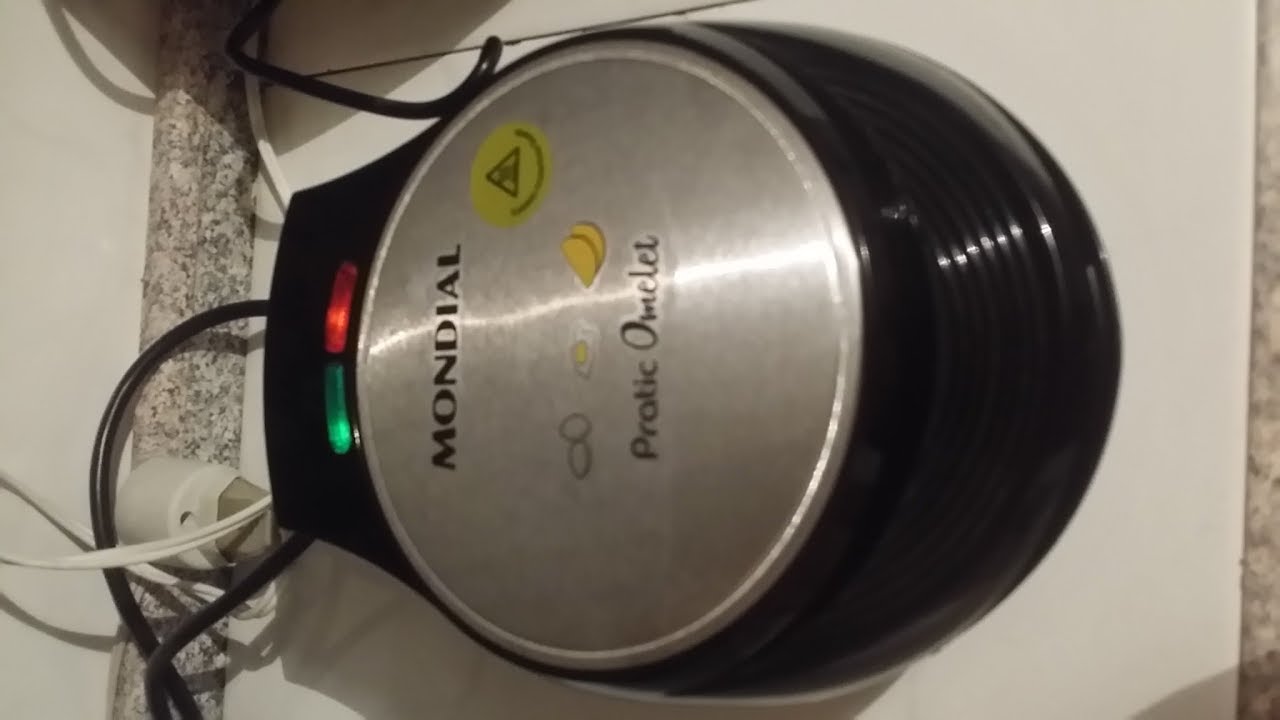 Testando minha omeleteira...