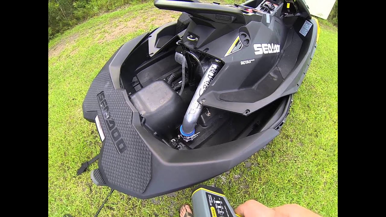 2014 Seadoo Spark Grimlin Free Flow Exhaust Demo AKA (GFF)