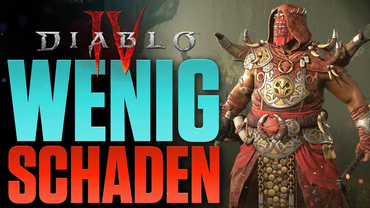 6 Gründe warum du zu wenig Schaden in Diablo IV machst