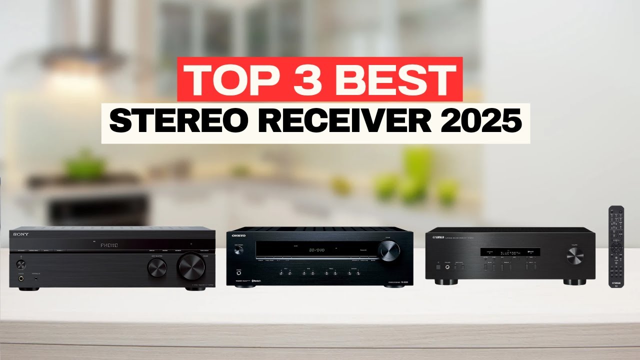 TOP 3 BUDGET STEREO RECEIVERS IN 2025 | Best Stereo Receiver Under 500