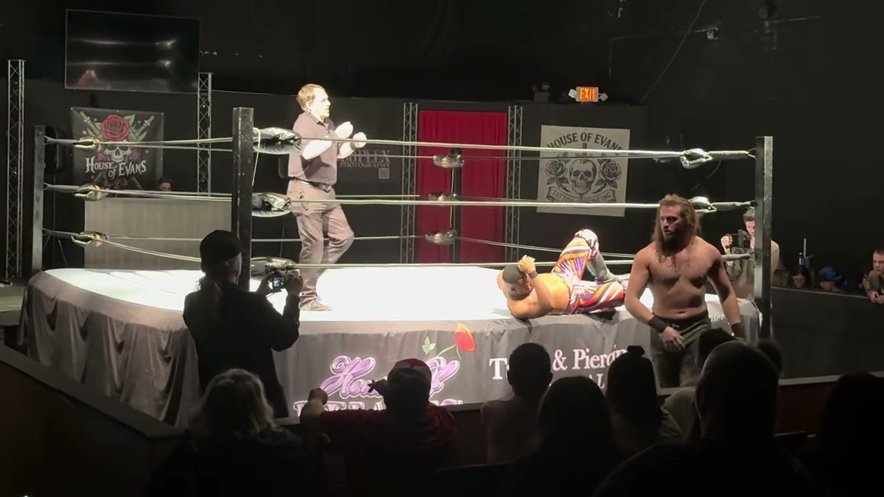 Spartan Pro Wrestling Heavyweight Championship Match. Rhome Senju(C) Vs The Wall 