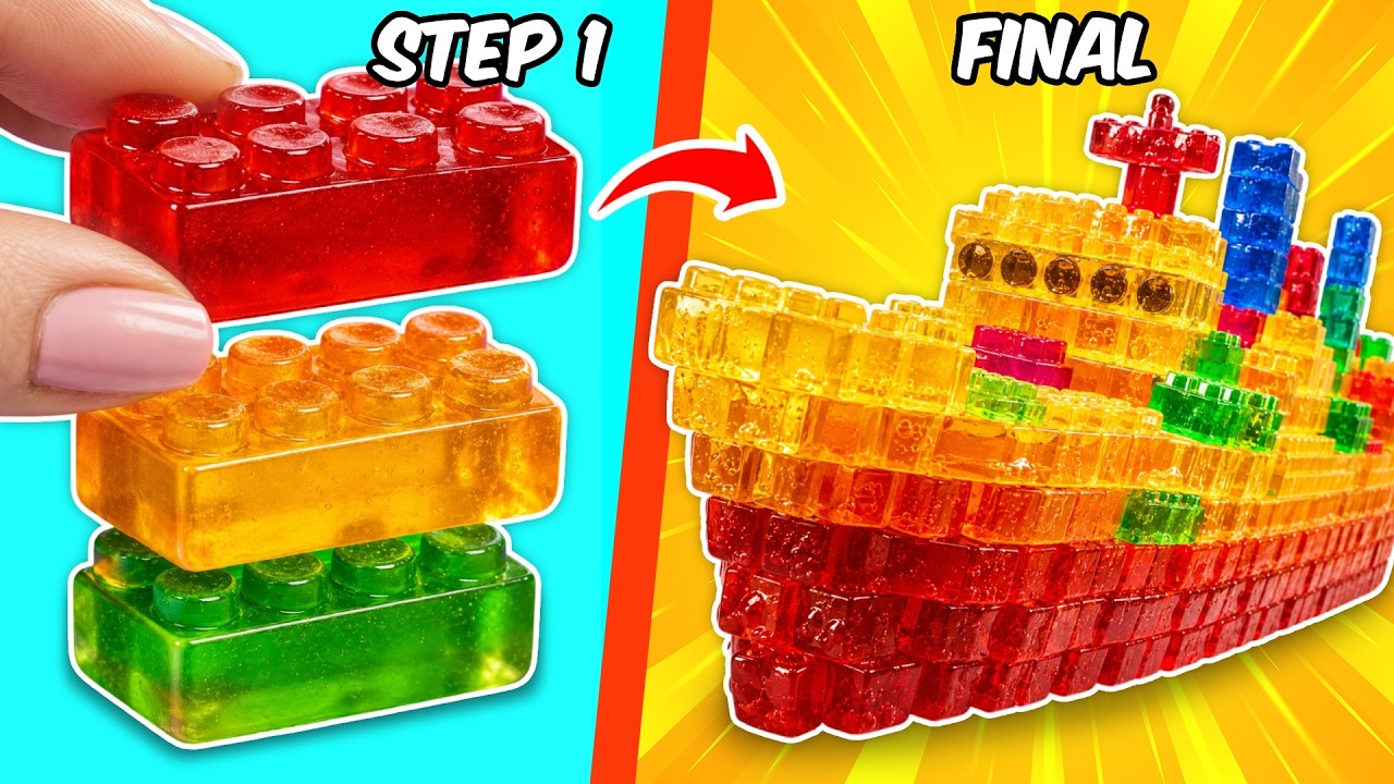 LEGO Gummy Blocks... LEGO, Ale Możesz Je Zjeść! | BEAR Bricks Polish