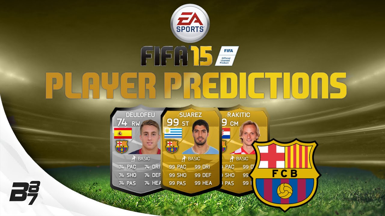 Suarez Barcelona Player Prediction w/ Rakitic | FIFA 15 Ultimate Team