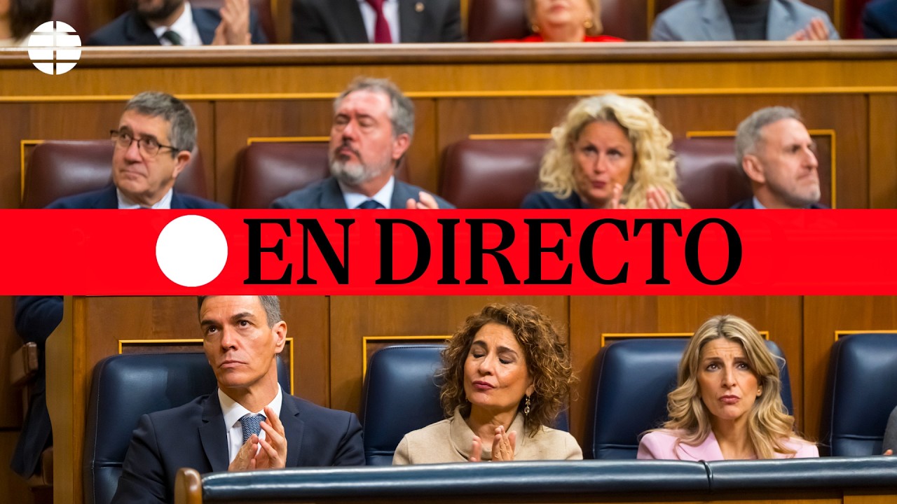 🔴 DIRECTO | Sesi&oacute;n de control al Gobierno en el Congreso de los Diputados