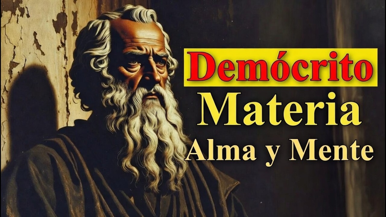 DEMOCRITO: EL HOMBRE QUE VIO LO QUE NADIE PODIA VER.