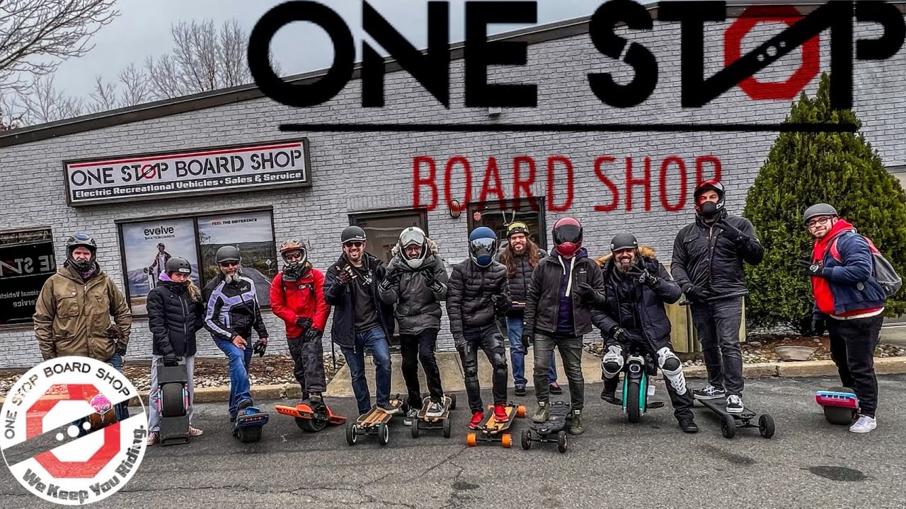 ONE STOP BOARD SHOP GROUP RIDE