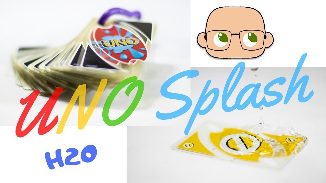 UNO Splash (h2o) Juego de cartas impermeables! - Unboxing