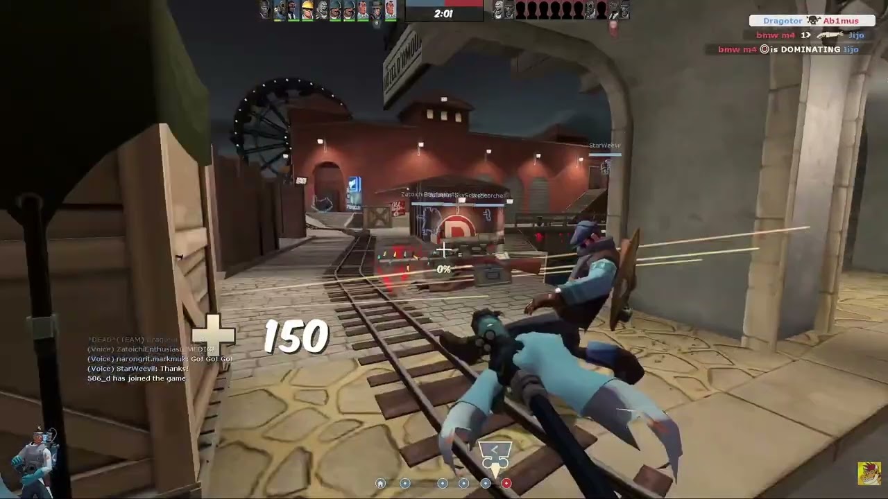 TF2: When I accidentally telefrag a Spy