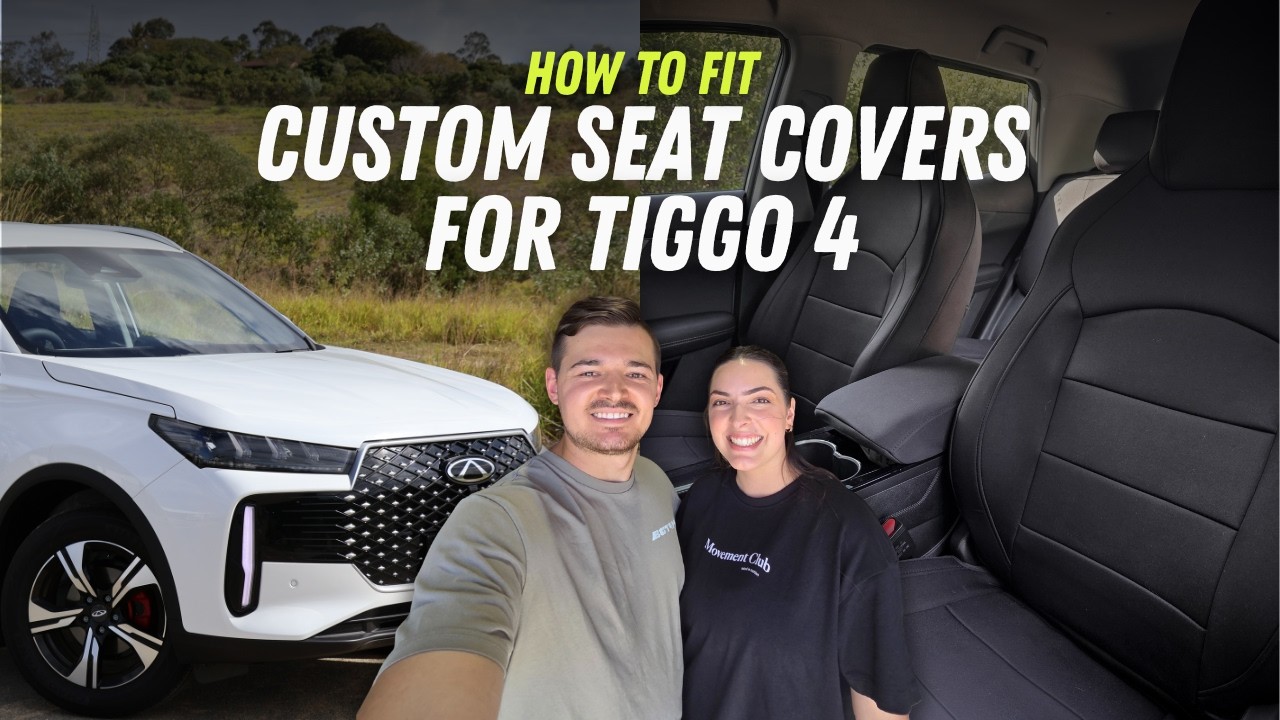 How to Install Chery Tiggo 4 Seat Covers | Full DIY Fit Guide + Features