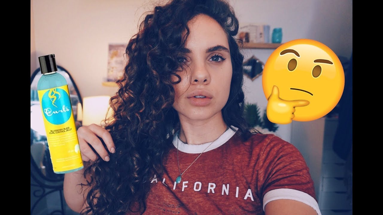Blueberry Bliss Curl Control Jelly First Impression | Wash Day and Second Day