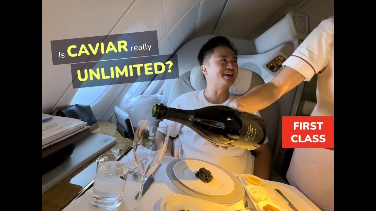 Обзор: Emirates A380 | Первый класс | Из Дубая в Нью-Йорк/JFK