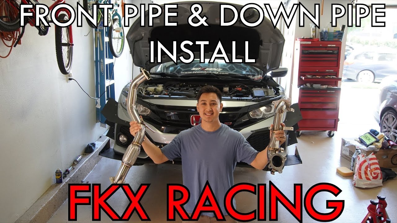 2018 Honda Civic Si (10th Gen) | FKX RACING Frontpipe/Downpipe Install Guide !