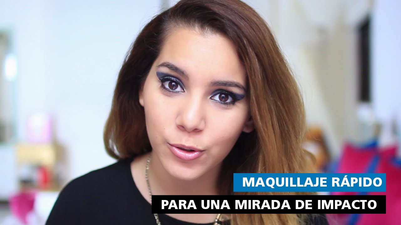 Tutorial: Maquillaje rápido para una mirada de impacto - Jimena Aguilar