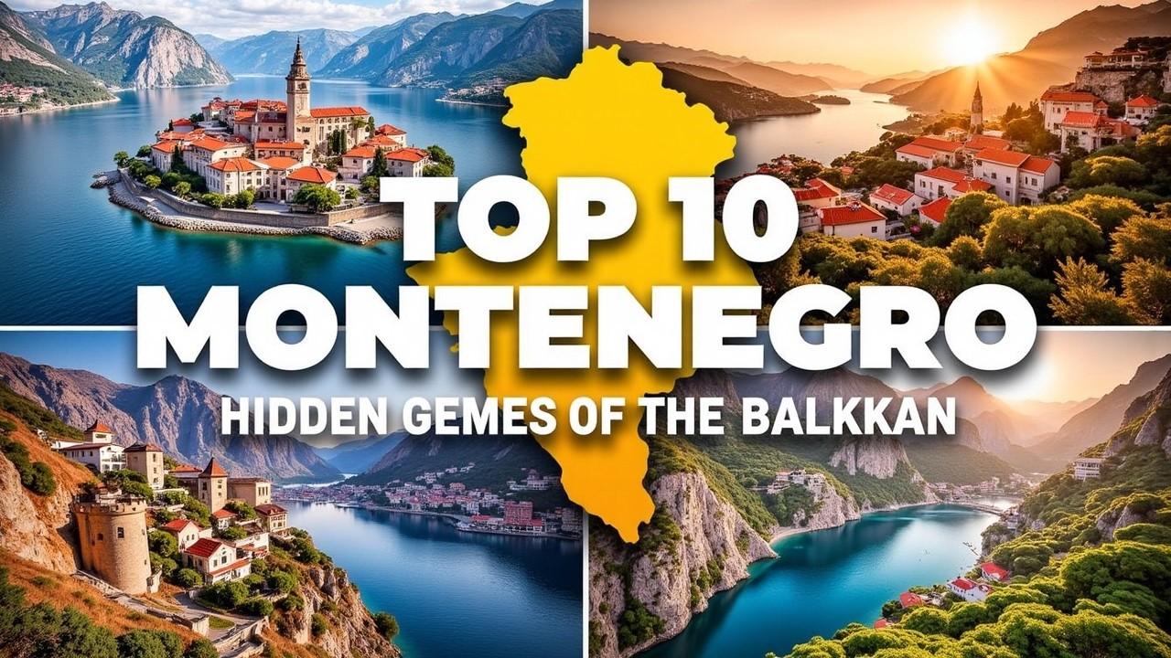 Top 10 Places to Visit in Montenegro | The Pearl of the Balkans 🌍 #montenegro #travelguide