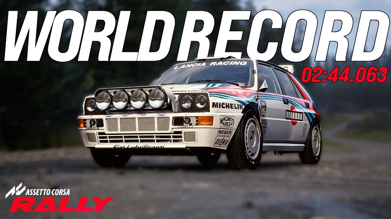 Assetto Corsa Rally | World Record | Lancia Delta Integrale | Rally Wales &ndash; Afon Bidno | 02:44.063 |