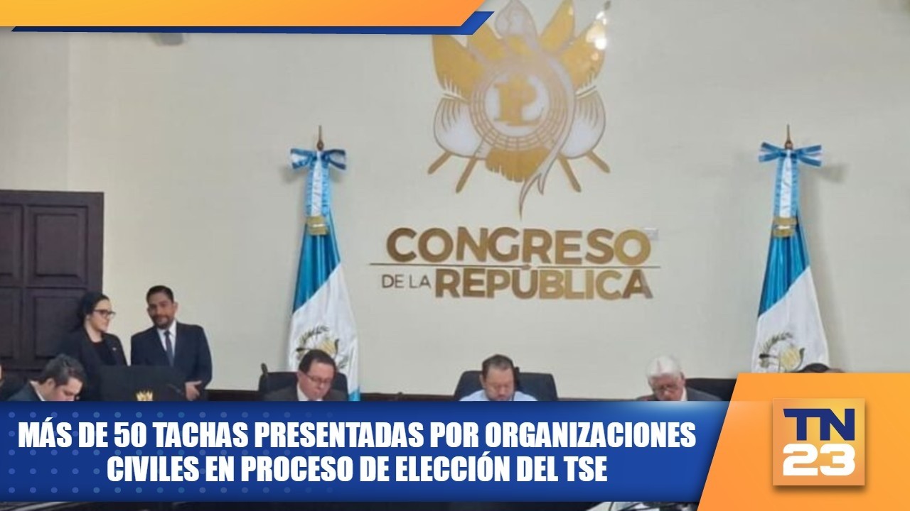 Más de 50 tachas presentadas por organizaciones civiles en proceso de elección del TSE