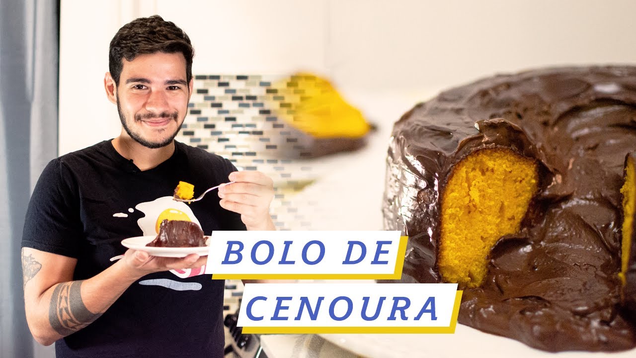 BOLO DE CENOURA | CARROT CAKE | Brazilian Kitchen